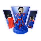 Superman DC Character 3D Print Model