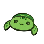 Green Sea Turtle Animal Coaster 3D Print Model