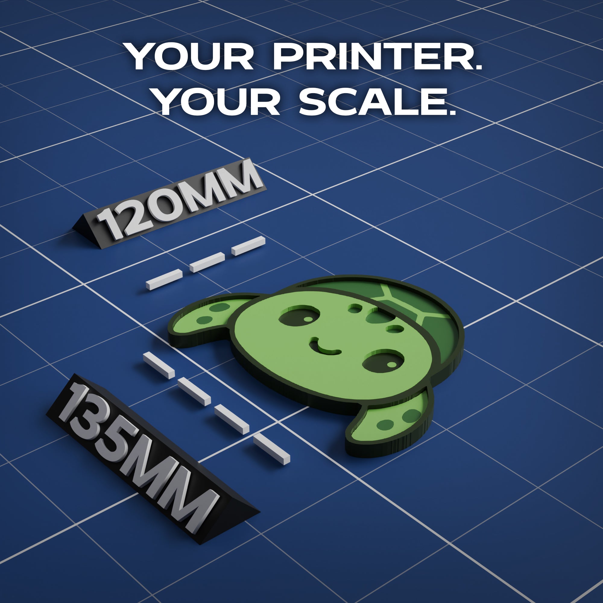Green Sea Turtle Animal Coaster 3D Print Model