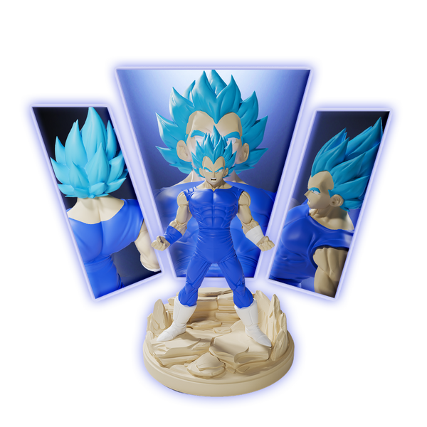 Vegeta Dragon Ball 3D Print Model