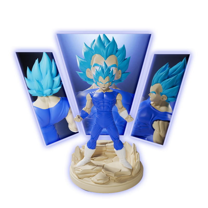 Vegeta Dragon Ball 3D Print Model