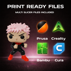 Yuji Itadori Funko Pop 3D Print Model