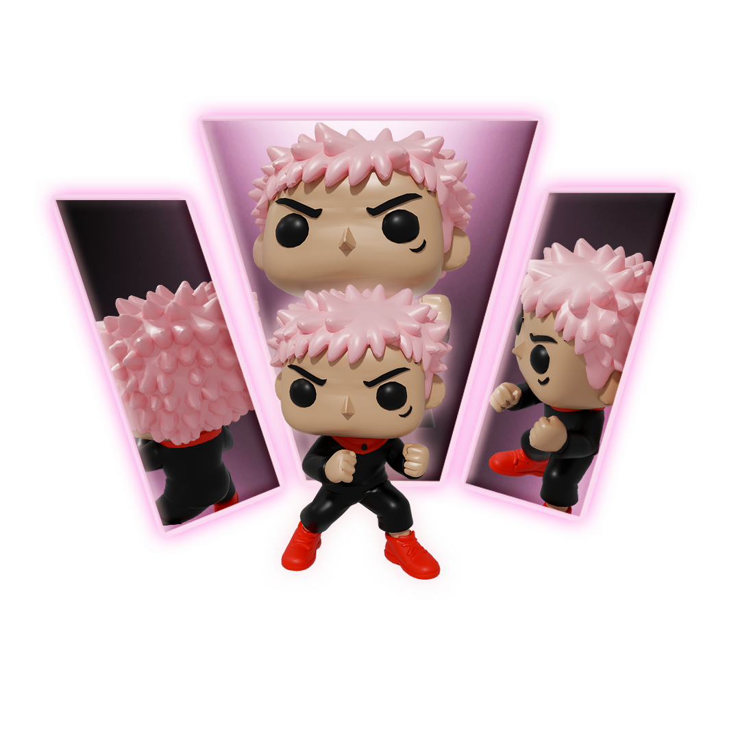 Yuji Itadori Funko Pop 3D Print Model