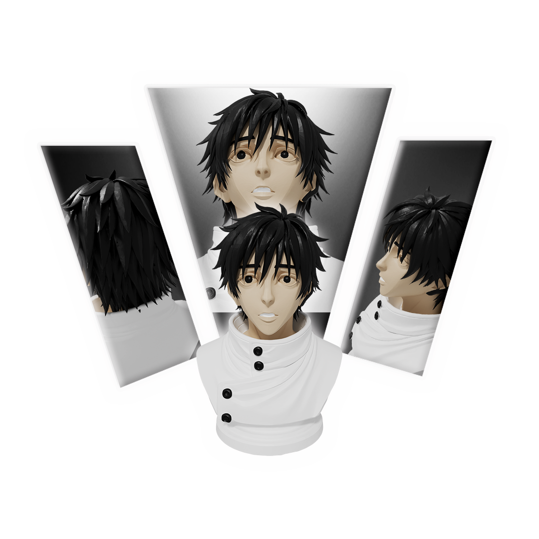Yuta Okkotsu Bust 3D Print Model