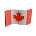 Canada Flag 3D Print Model