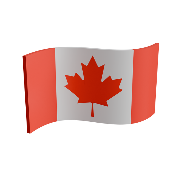 Canada Flag 3D Print Model