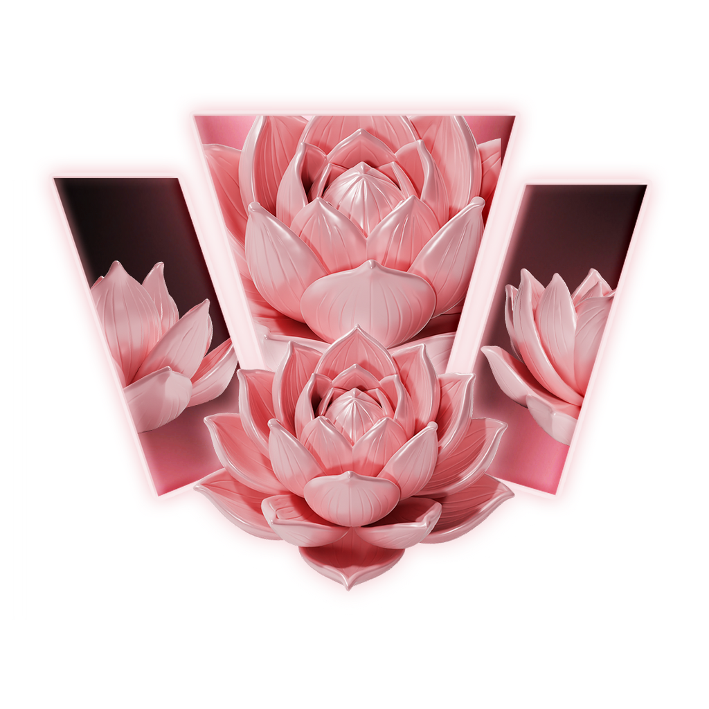 Lotus Flower 3D Print Model