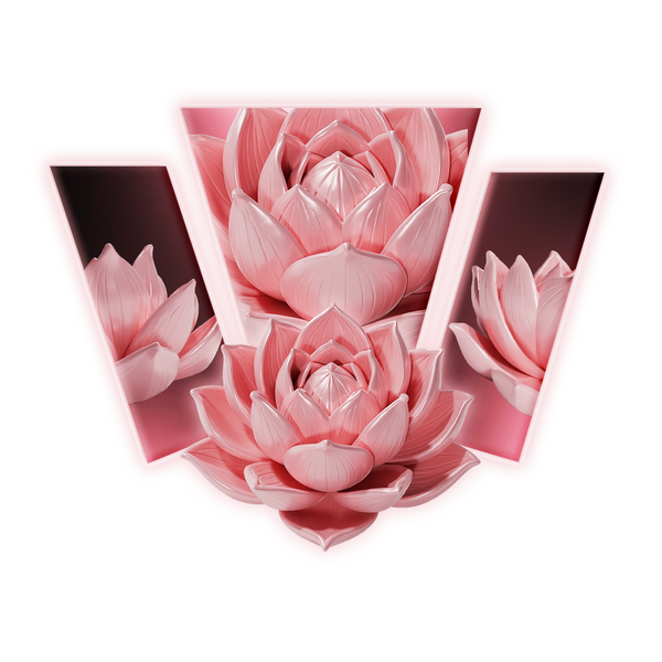 Lotus Flower 3D Print Model