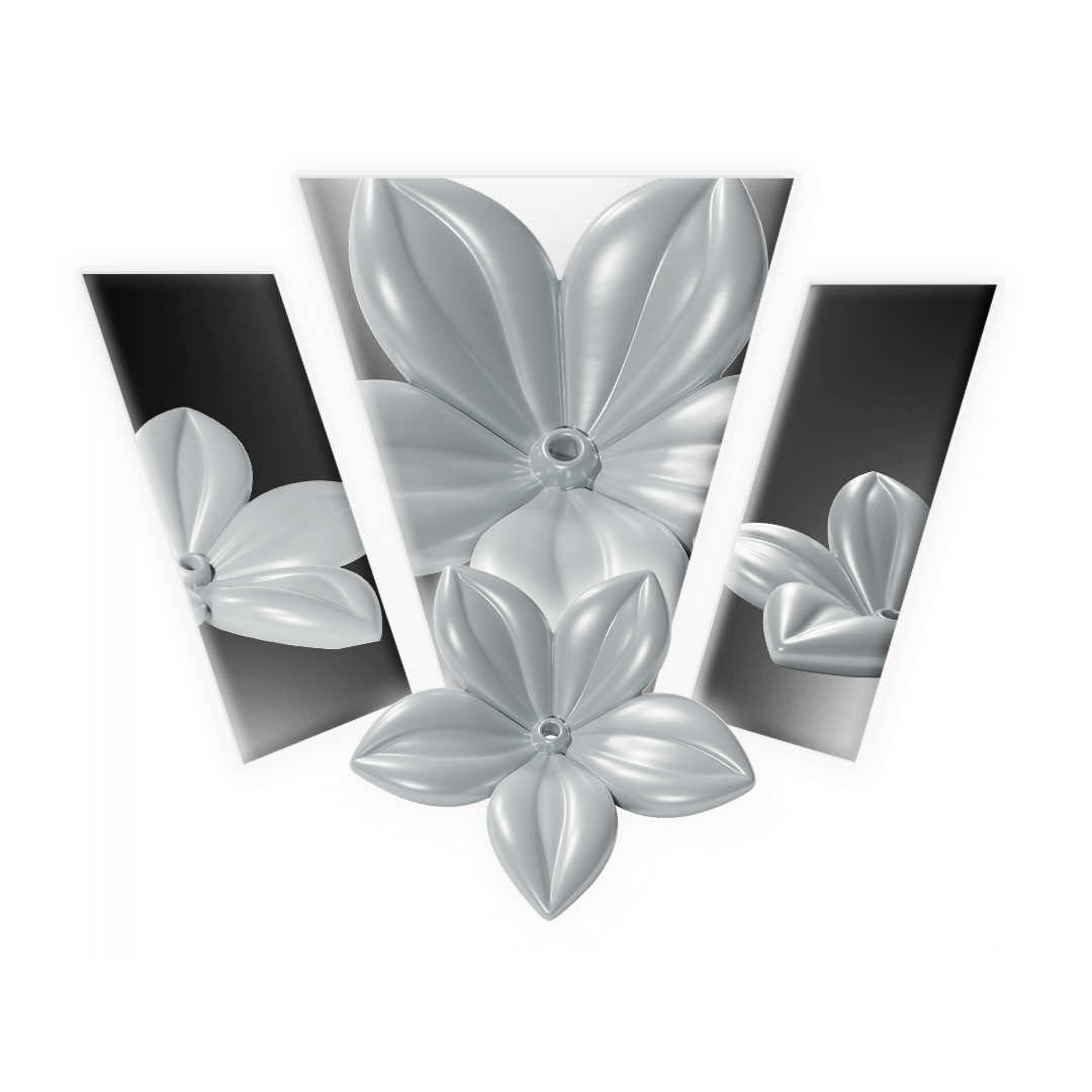 Jasmine Flower 3D Print Model