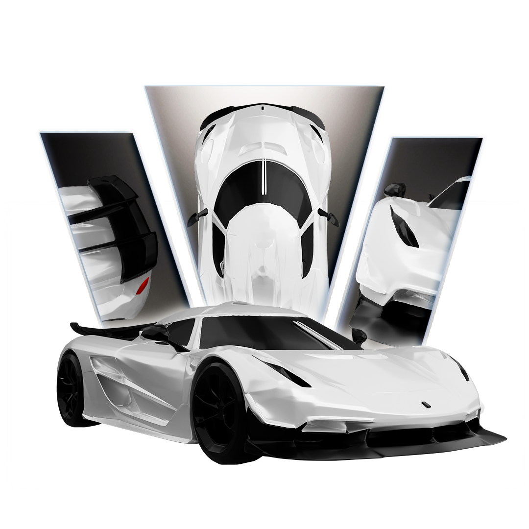 Koenigsegg Jesko Absolut Hypercar 3D Print Model Main image