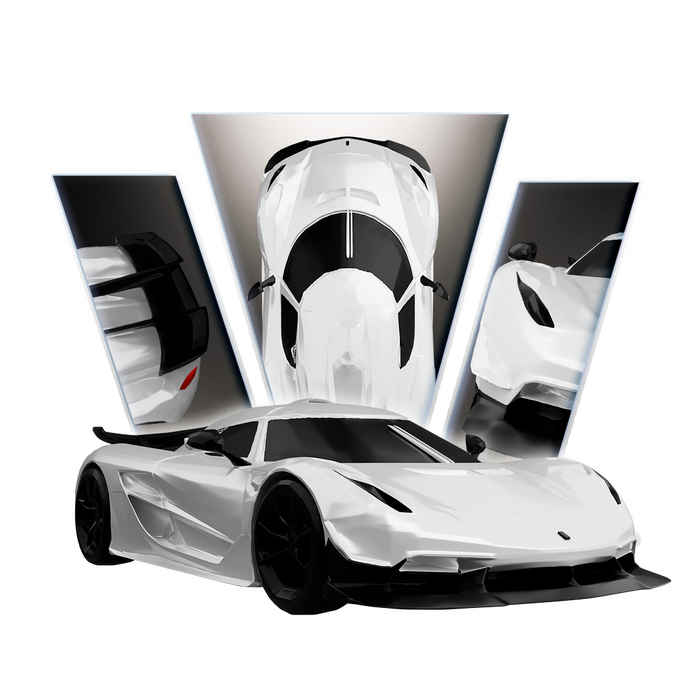 Koenigsegg Jesko Absolut Hypercar 3D Print Model