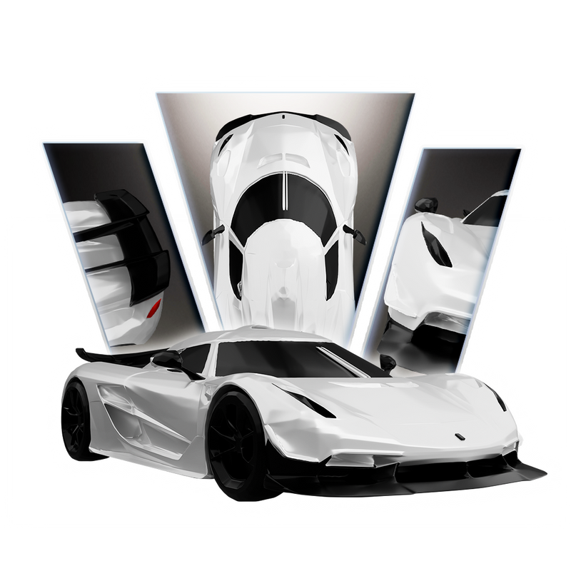 Koenigsegg Jesko Absolut Hypercar 3D Print Model