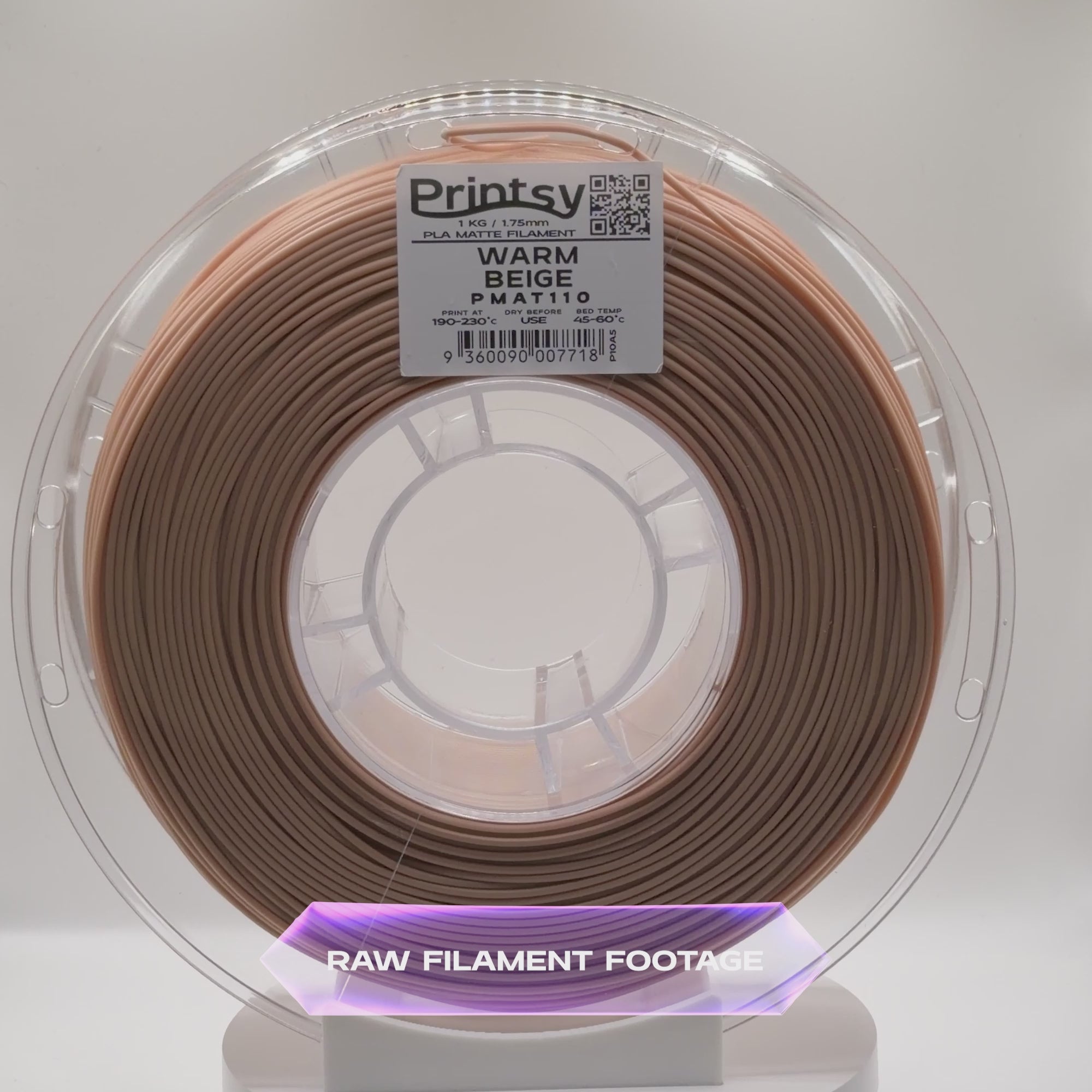 Warm Beige Matte PLA 1kg