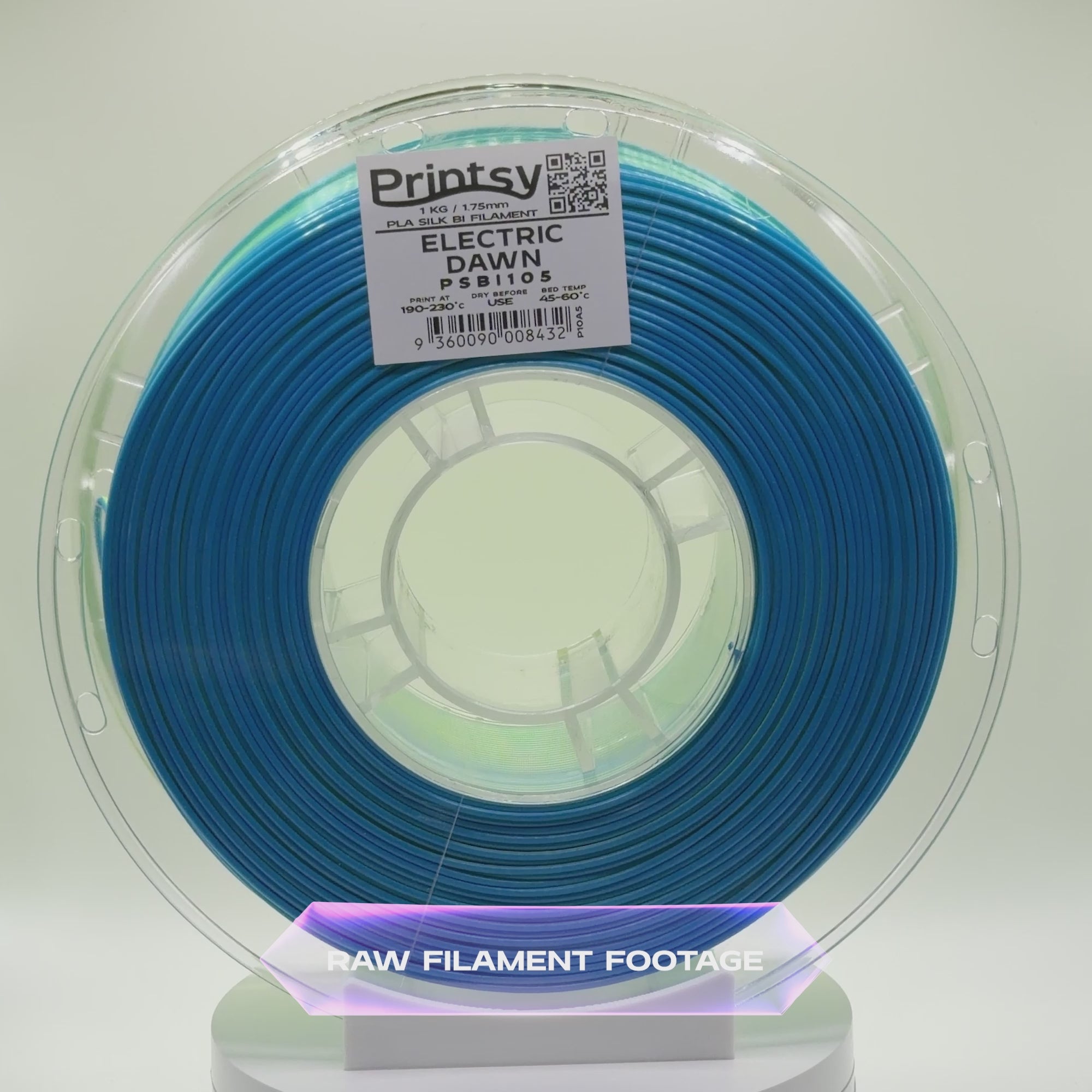 Electric Dawn (Blue Yellow) Bi Silk PLA 1kg