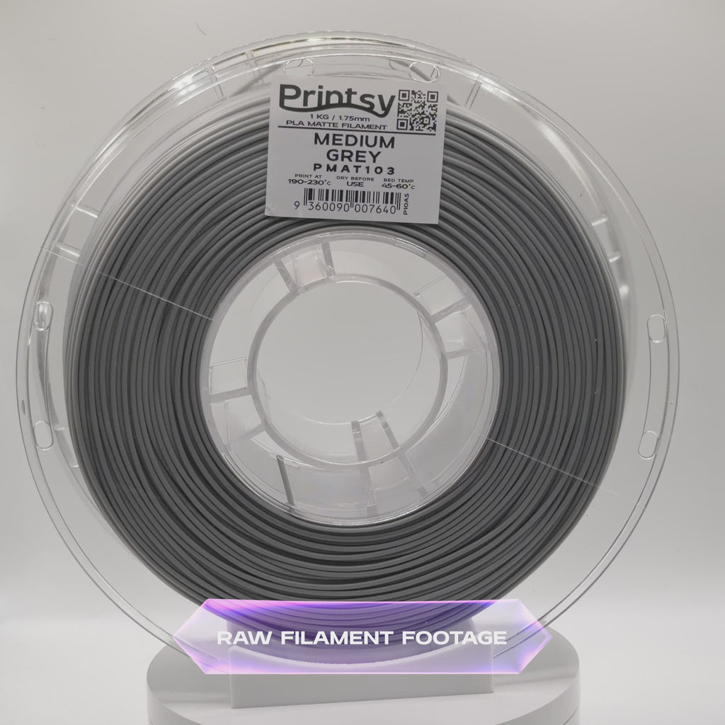 Medium Grey Matte PLA 1kg