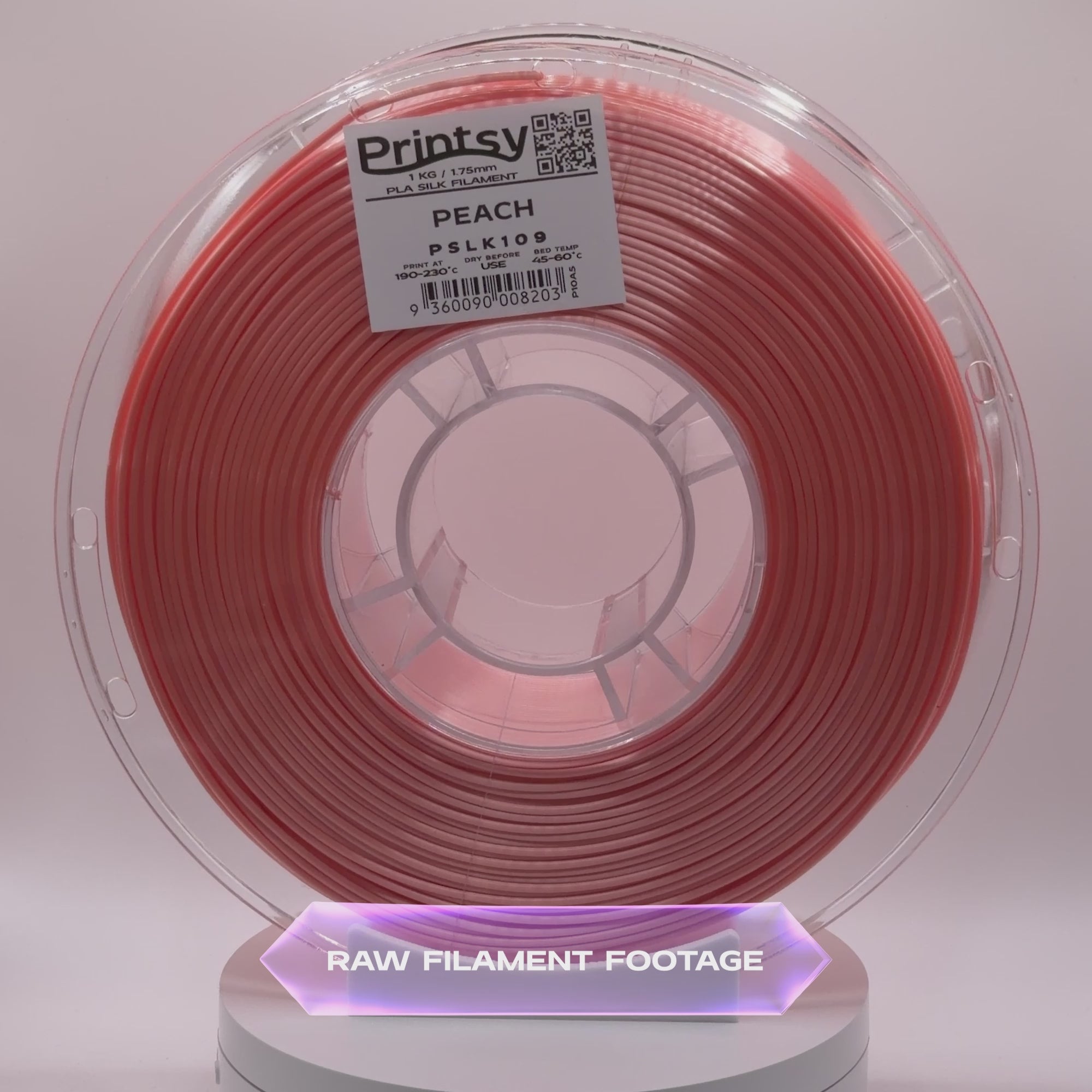 Peach Silk PLA 1kg