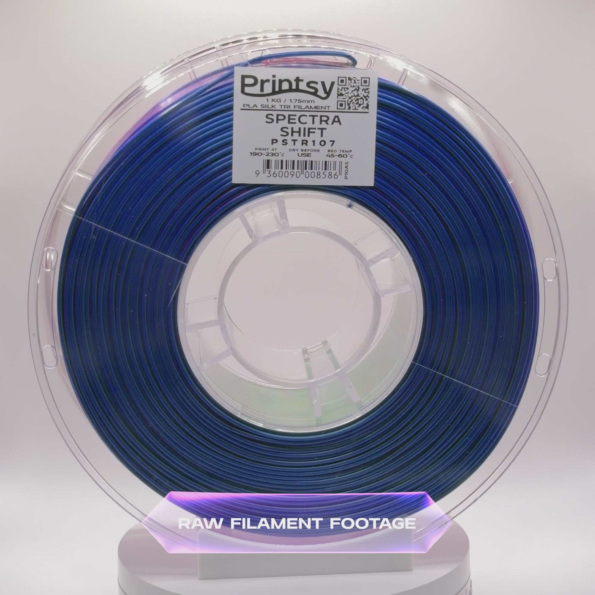 Spectra Shift (Red Green Blue) Tri Silk PLA 1kg