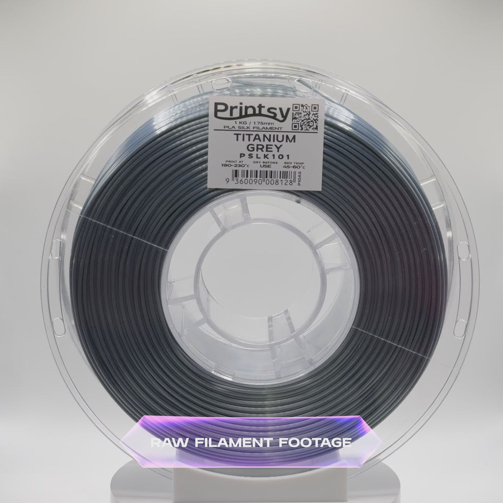 Titanium Grey Silk PLA 1kg