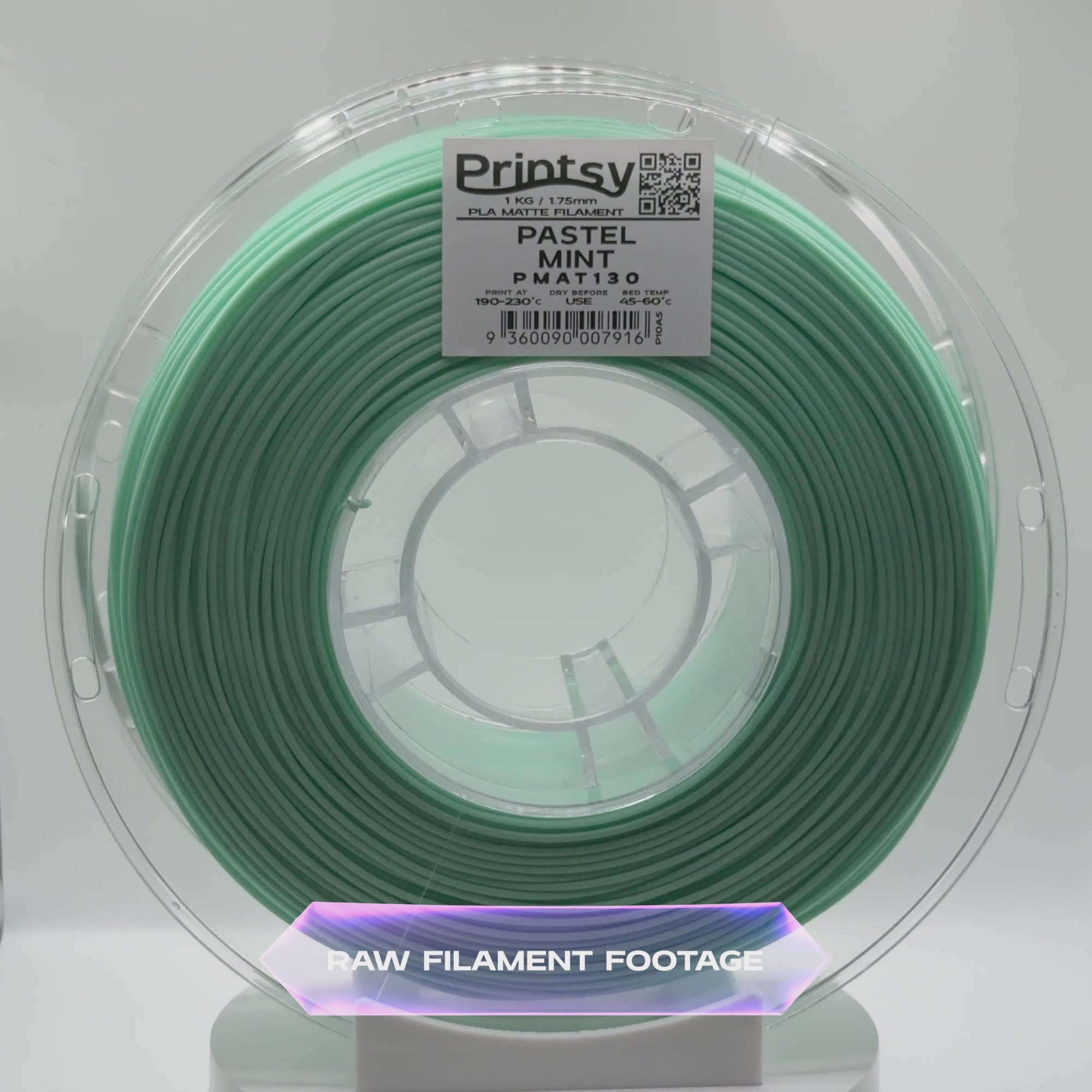 Pastel Mint Matte PLA 1kg