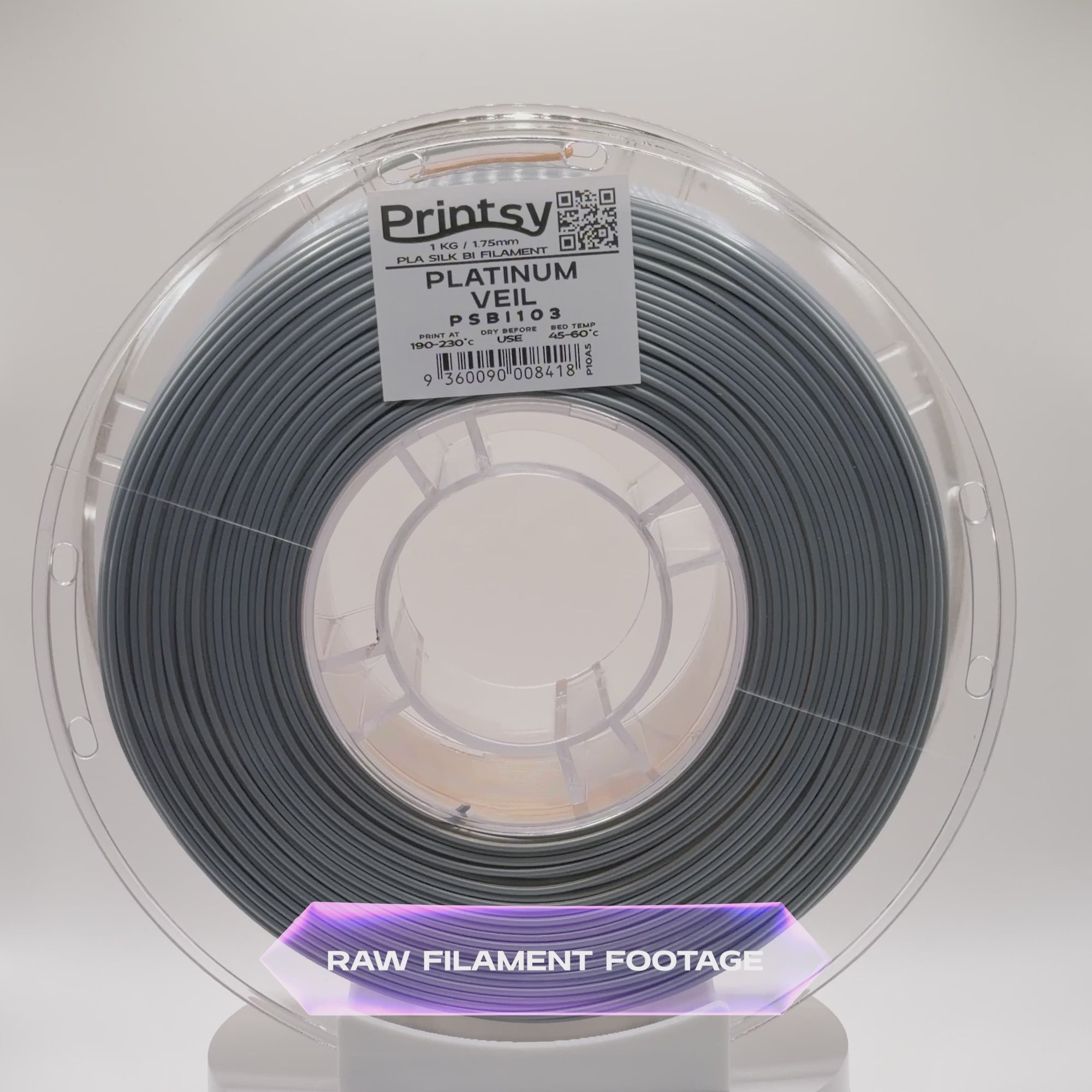 Platinum Veil (Gold Silver) Bi Silk PLA 1kg