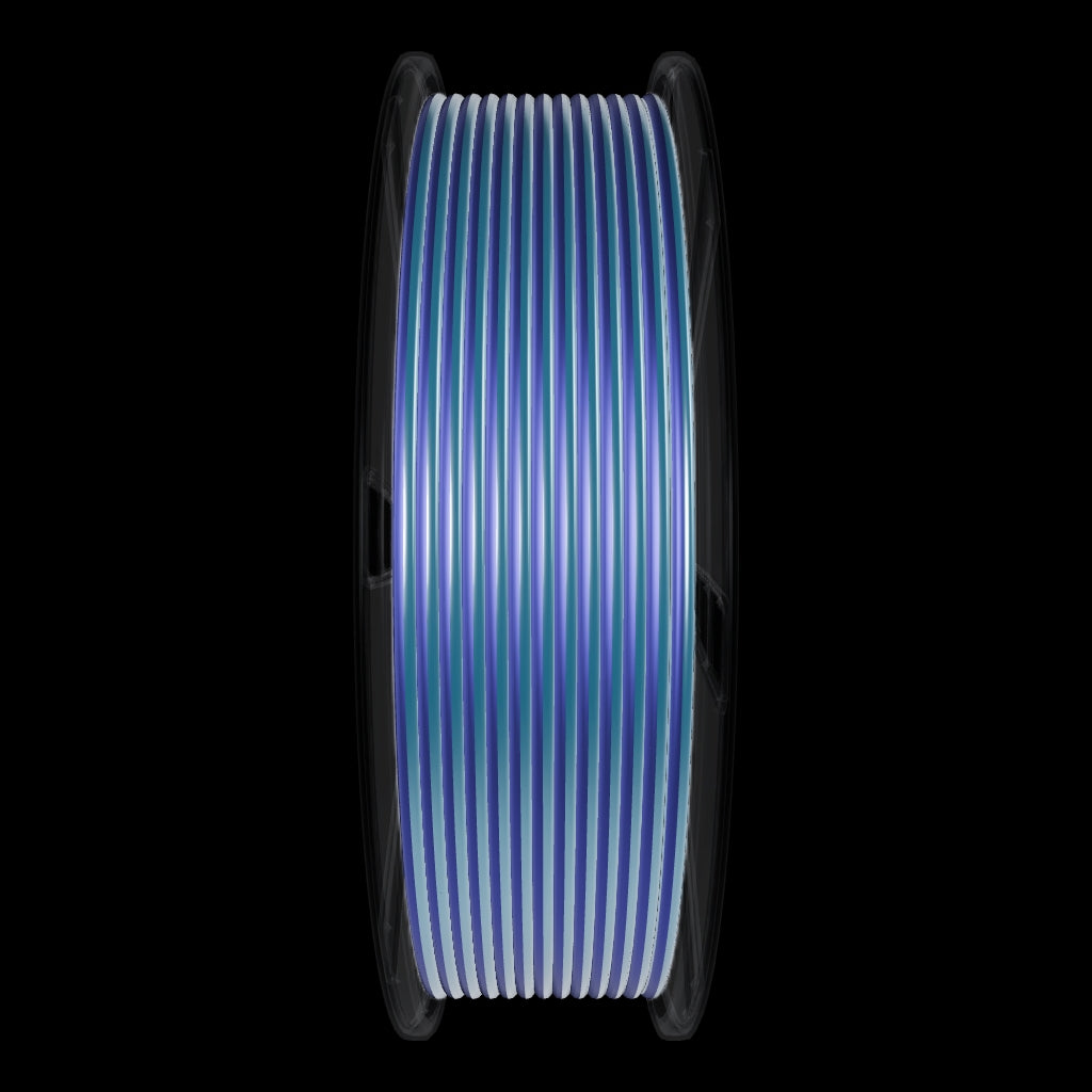 Aurora Drift (Blue Purple Yellow) Tri Silk PLA 1kg