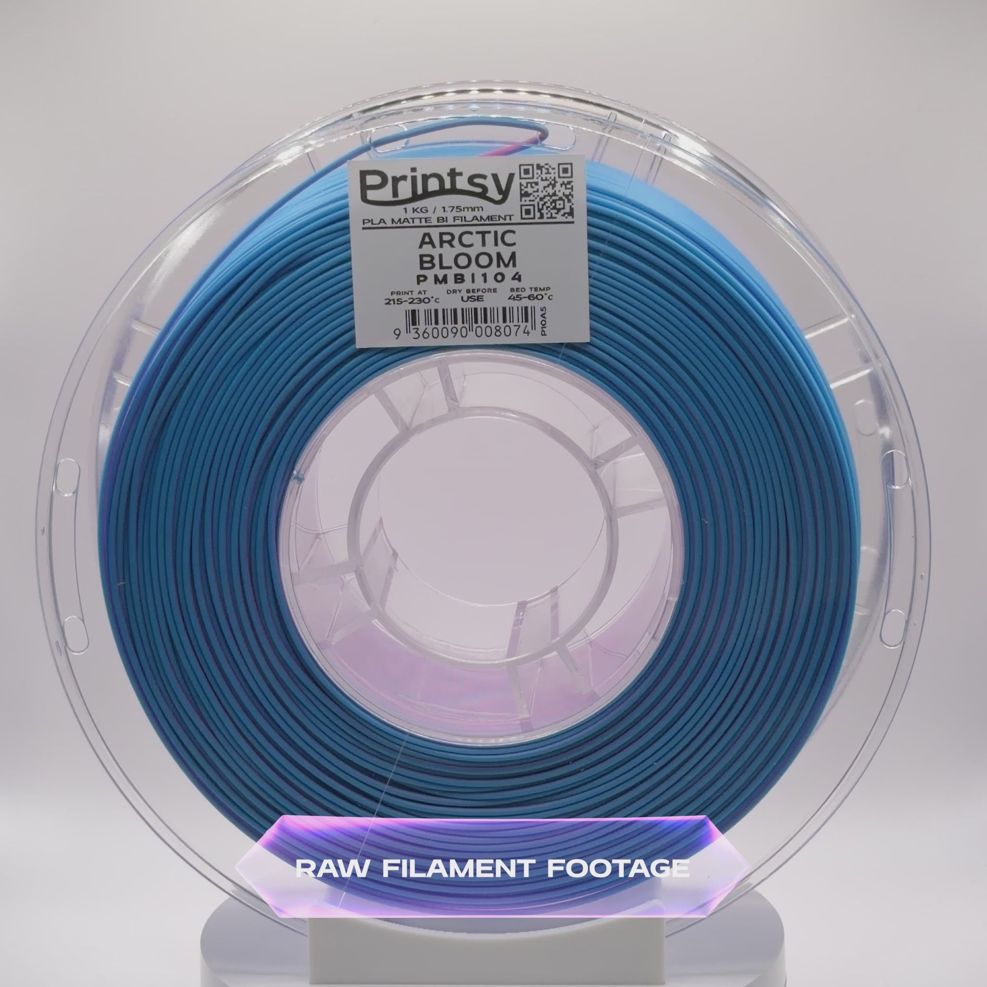 Arctic Bloom (Blue Pink) Bi Matte PLA 1kg