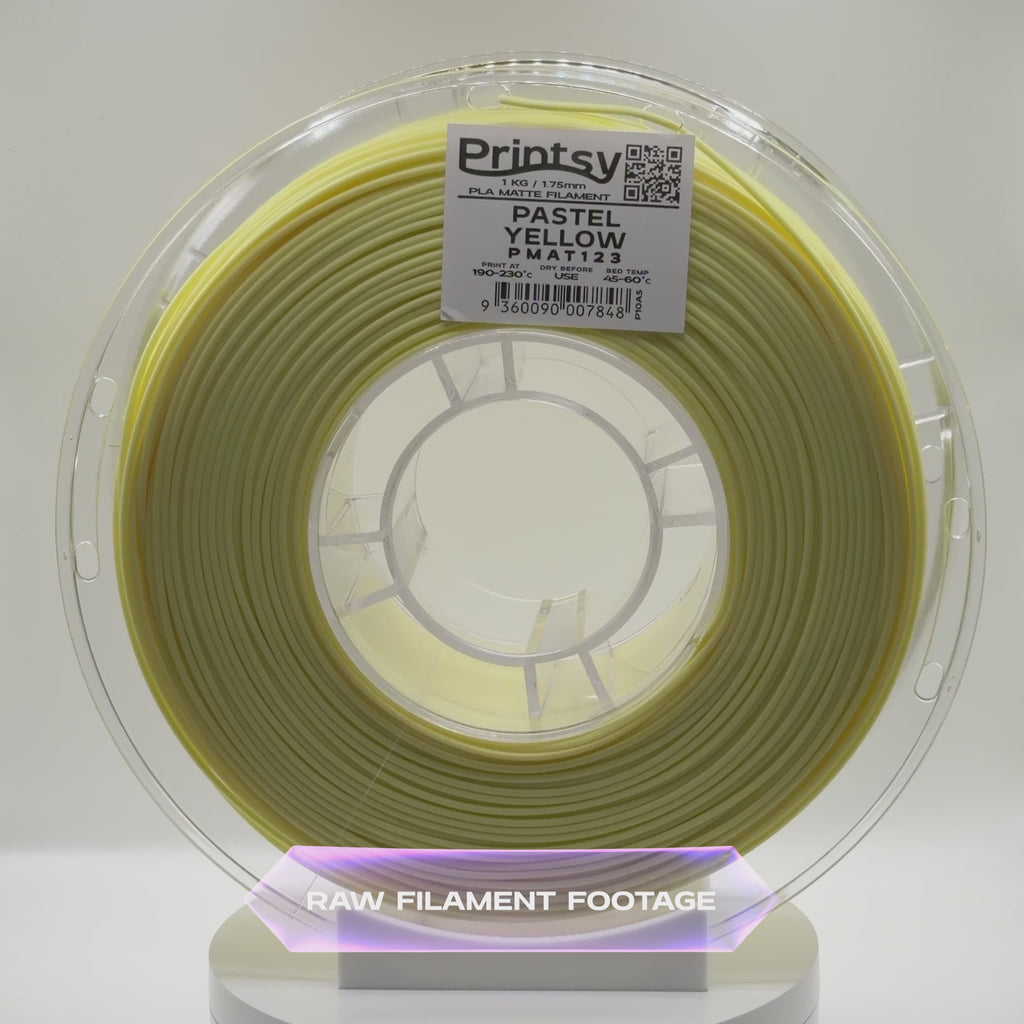 Pastel Yellow Matte PLA 1kg