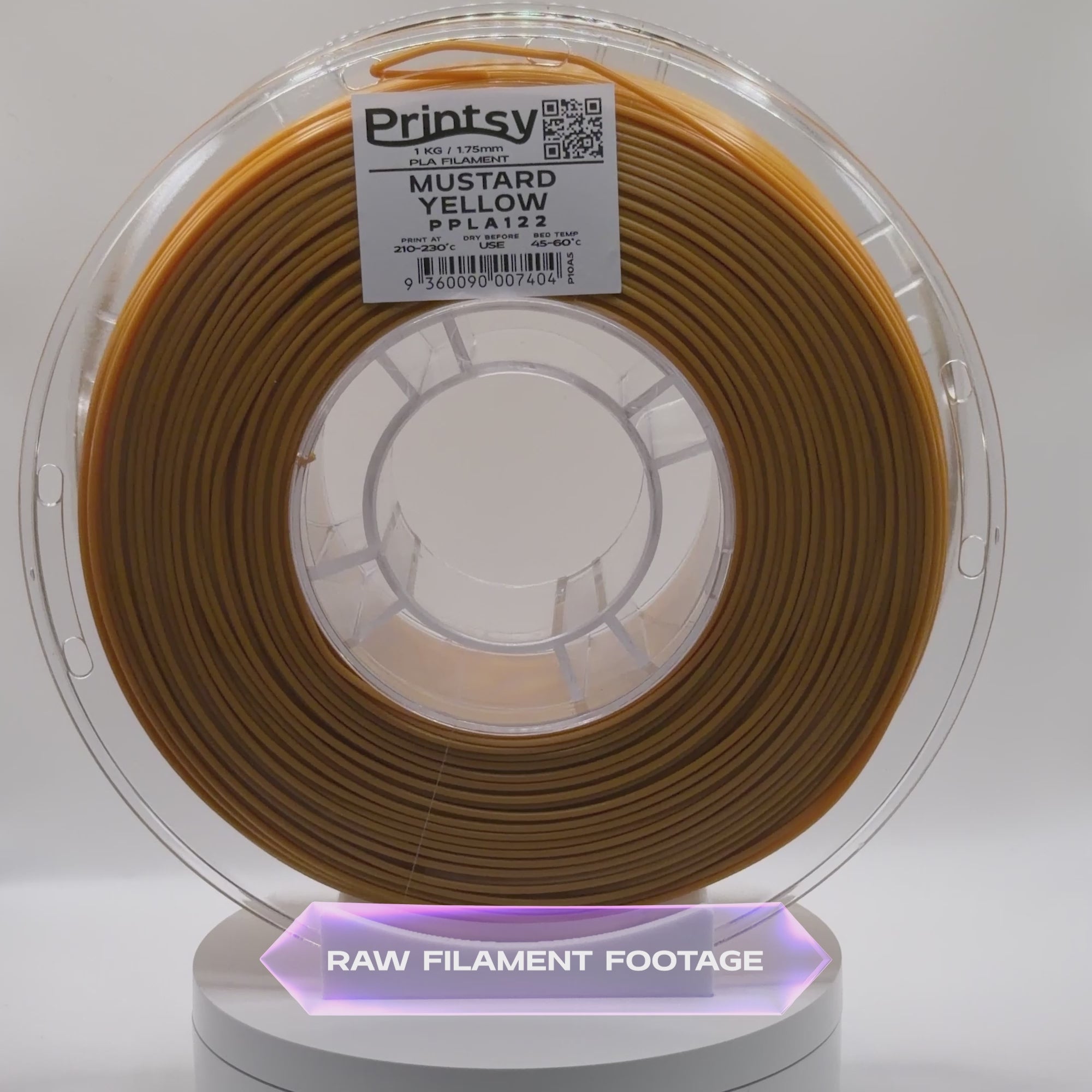 Mustard Yellow PLA 1kg