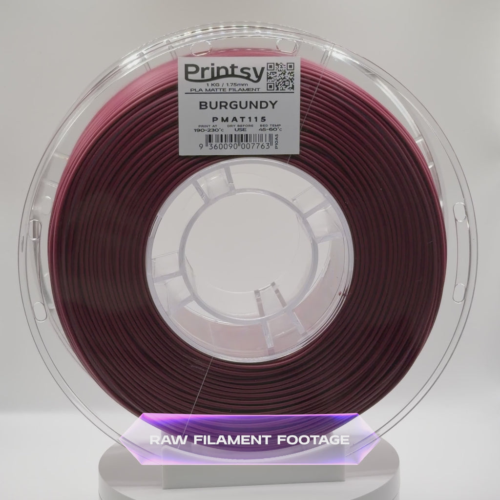 Burgundy Matte PLA 1kg