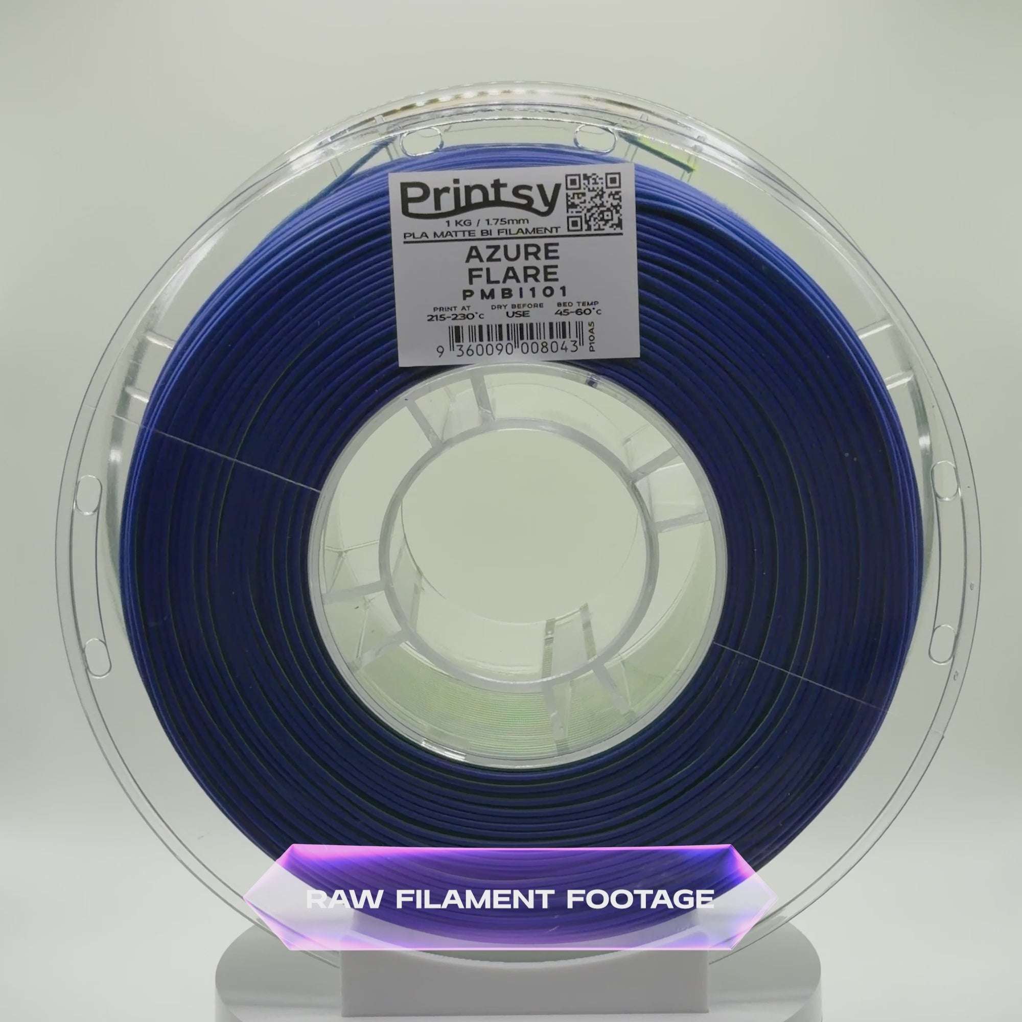 Azure Flare (Dark Blue Yellow) Bi Matte PLA 1kg