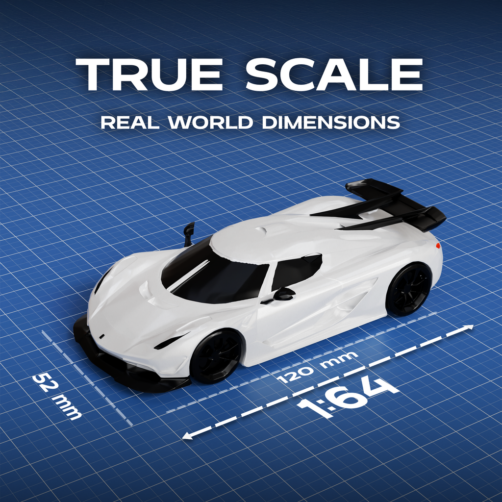 Koenigsegg Jesko Absolut Hypercar 3D Print Model