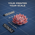 Dahlia Flower 3D Print Model