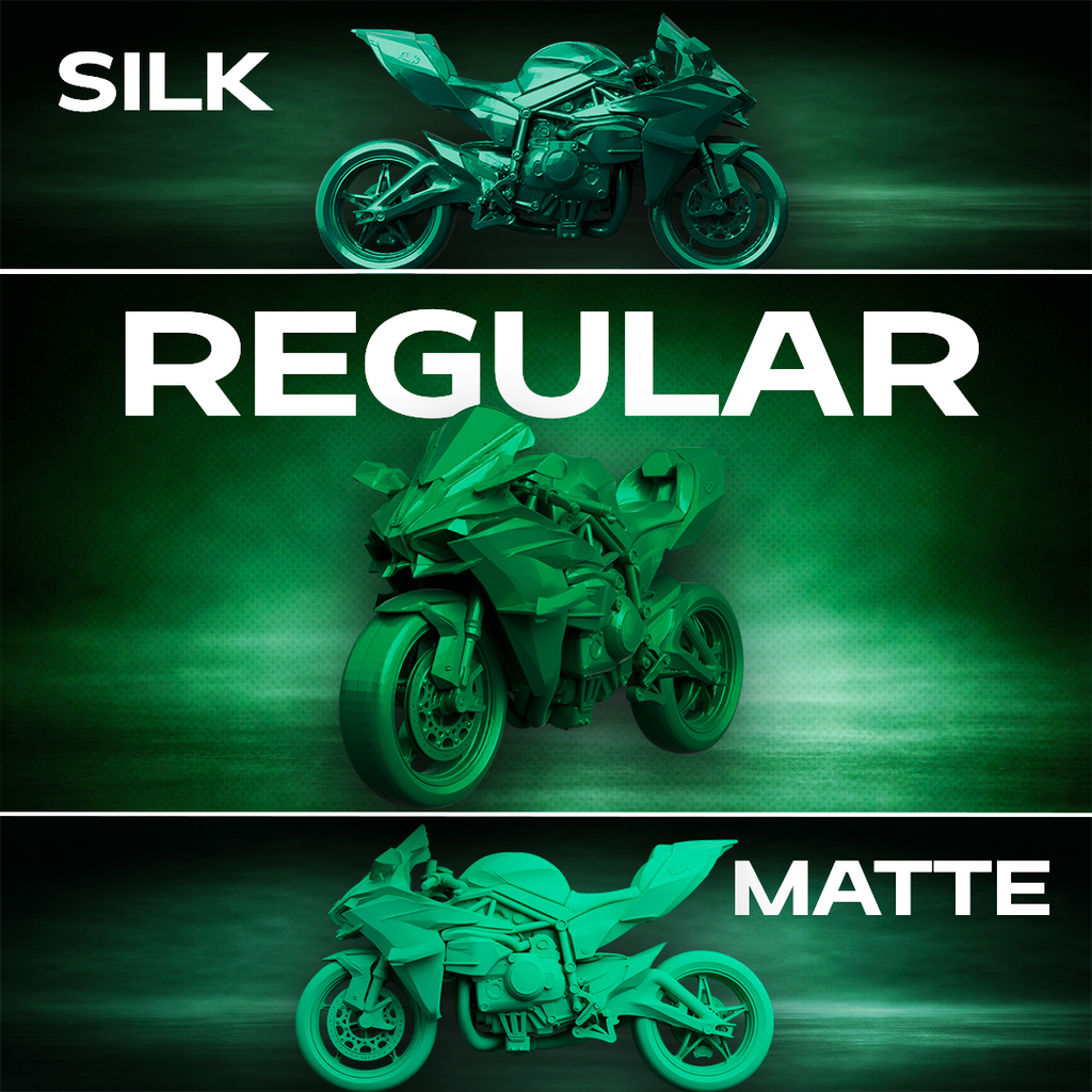 Kawasaki Ninja H2 Motorcycle 3D Print Model