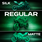Kawasaki Ninja H2 Motorcycle 3D Print Model