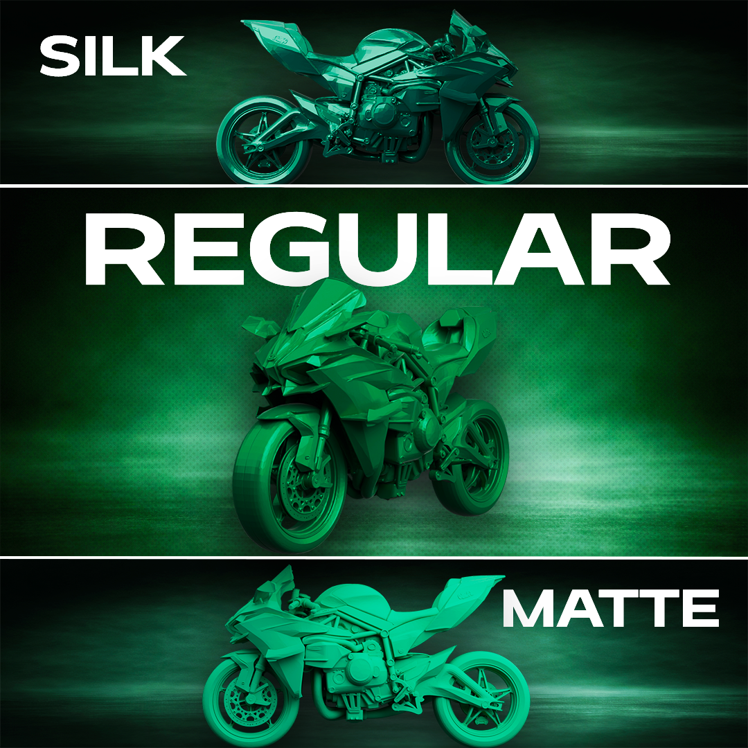 Kawasaki Ninja H2 Motorcycle 3D Print Model