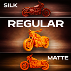 Harley-Davidson Fat Boy Motorcycle 3D Print Model